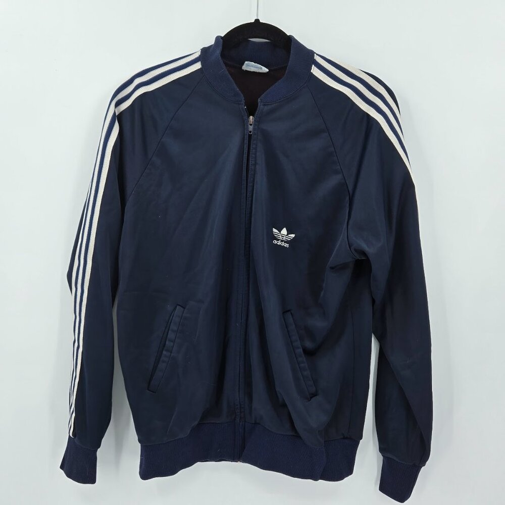 Adidas 80s Vintage Keyrolan Trifoil Track Jacket ATP Made in USA Large